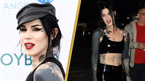 Kat Von D shares how long its taken to black out all of。